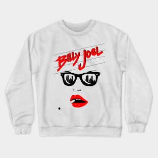 Billy Joel face Crewneck Sweatshirt